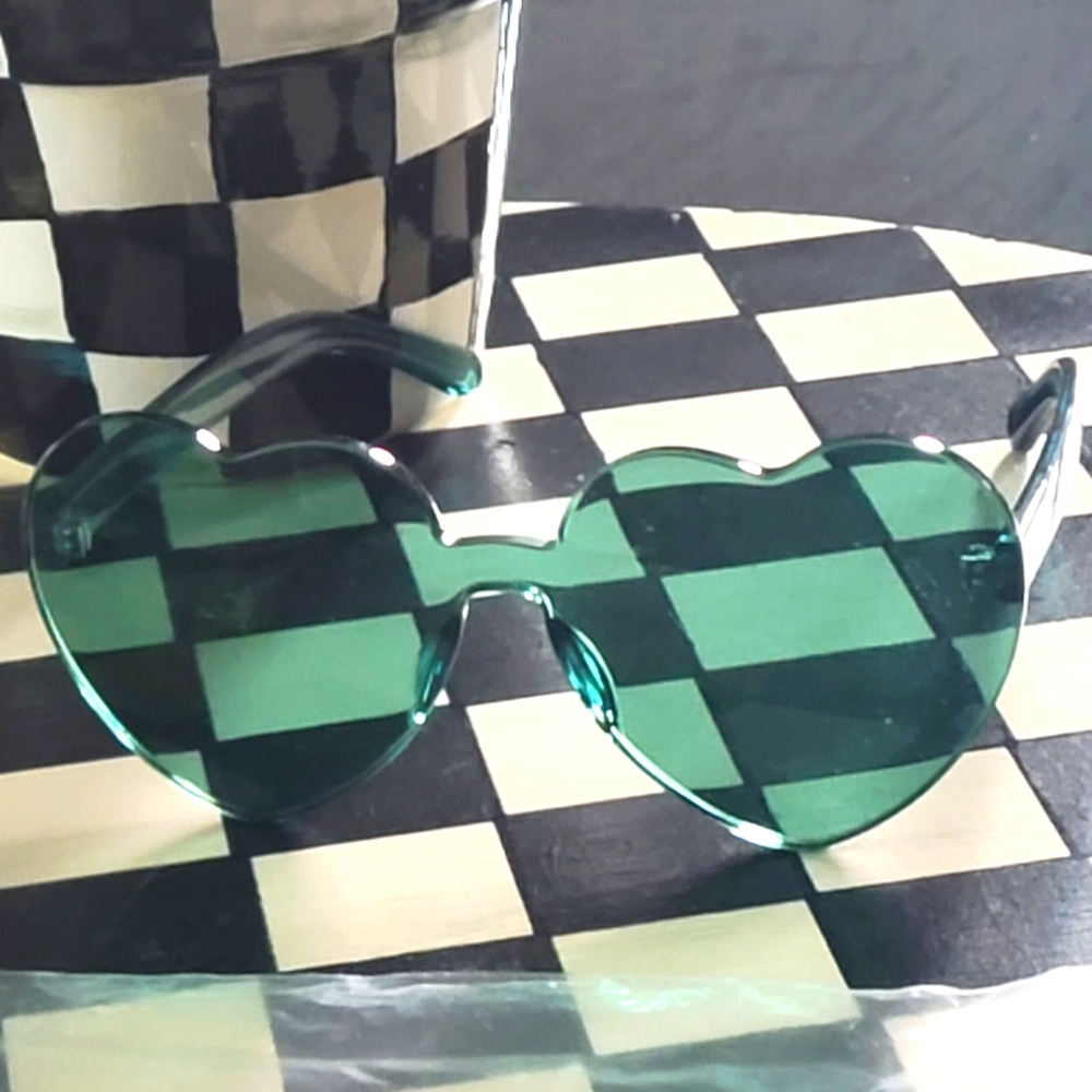 Unbranded Heart shaped sunglasses